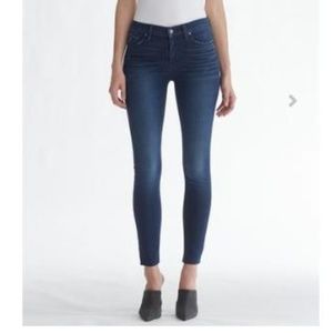 Hudson Midrise Super Skinny Jeans - Size 25